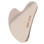 SKIN GYM Cryo Stainless Steel Sculpty Heart Gua Sha, Cooling Facial Massage Tool by SkinGymCo