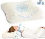 Cervical Neck Pillow for Pain Relief, Odorless Memory Foam Pillow by Unknown