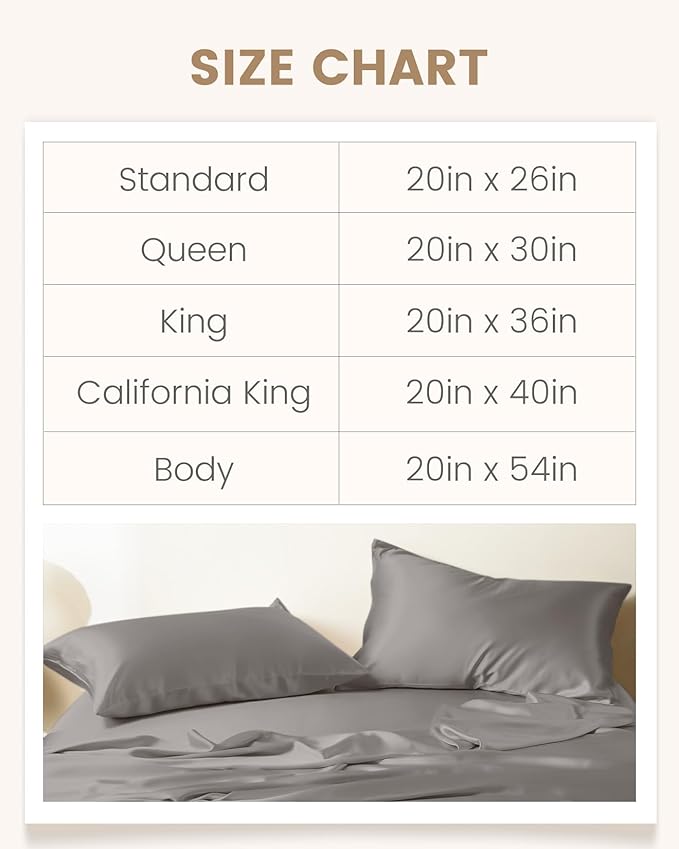 THXSILK Set of 2 Silk Pillowcase - Image 9