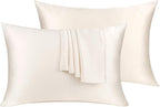 100% Silk Pillow Cases 2 Pack, Mulberry Silk Pillowcase by Victivic