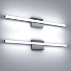 36Inch LED Bathroom Vanity Light Bar 5700K Dimmable Led Bathroom Light Over by FWASTT