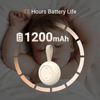 Portable Baby Sound Machine 15 Hours Battery Life, Clips on Baby Stroller - Image 3