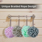 Loofah Bath Sponge Luffa Loofa Body Scrubber Soft Mesh Pouf Wash Puff Shower - Image 4
