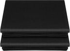 Lirex 2-Pack Queen Size Flat Sheet Set, Ultra-Soft Brushed 1800 Microfiber by Lirex
