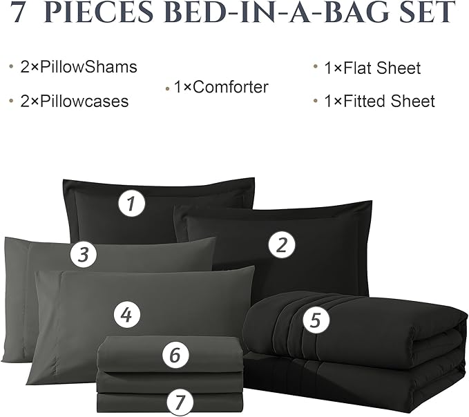 Monbix King Size Comforter Set - Image 7