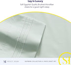 Twin XL Sheets - Breathable Luxury Sheets - 1800 Supreme Collection Extra Soft - Image 6