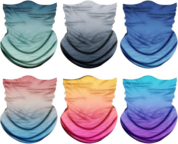 Venswell Neck Gaiter Face Mask Men Women, Seamless Bandana Rave Face Cover by Venswell