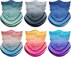 Venswell Neck Gaiter Face Mask Men Women, Seamless Bandana Rave Face Cover by Venswell