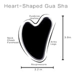 Gua Sha Facial Tools, Obsidian Guasha Tool - Image 2