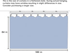 Room Divider Ceiling Mounted Curtains Track Sets Extra Wide Blackout Curtain - Image 7