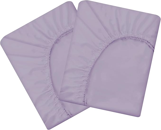 HBHLFZ King Fitted Sheet Only 2 Pack, Soft Breathable Bottom Sheet by HBHLFZLuxuryHomeLife