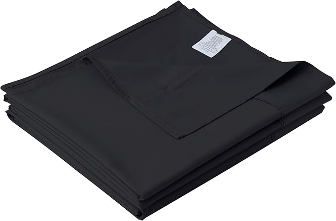 Cotton Twin Flat Sheet Only, 600 Thread Count 100% Egyptian Cotton Top Sheet by ZaizaiHome