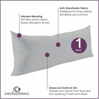 CirclesHome Pillow Protectors Single Pack Body Zippered - Image 3