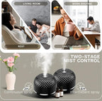 Essential Oil Diffuser 300ml for Home Bedroom, Aromatherapy Oil Diffuser - Image 7
