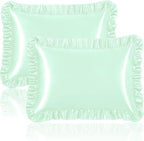 Homiest Ruffle Satin Pillowcase by Homiest