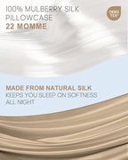 THXSILK Set of 2 100% Mulberry Silk Pillowcase - Image 2