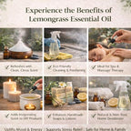 GreenHealth - Lemongrass Essential Oil - 16 fl oz - Aluminum Bottle - 100% - Image 3