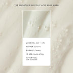 Naturium The Smoother Glycolic Acid Exfoliating Body Wash, Soft & Smoothing - Image 5