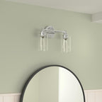 FEMILA Modern Bathroom Light Fixtures, 2-Light Bathroom Vanity Lights Over - Image 2