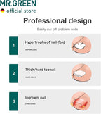 MR.GREEN Toenail Clippers Stainless Steel Ingrown Nail Cutter Thick and Hard - Image 2