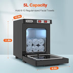 Utenzi Hot Towel Warmer, Spa Towel Cabinet 5L Professional Mini Towel Heater - Image 6