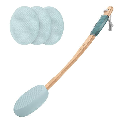 AmazerBath Lotion Applicator for Back, 4 Replacement Pads by AmazerBath