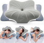 DONAMA Cervical Pillow for Neck and Shoulder Pain Relief, Cooling Contour by DONAMA