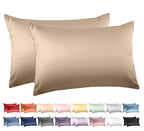 100% Cotton Queen Pillowcases Set of 2, Deep Dream 600 Thread Count Pillow Cases by DeepDream