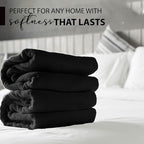 KAHAF COLLECTION 100% Cotton Bath Towels, 24x48 Pack of 6 Towels, Quick Dry - Image 4