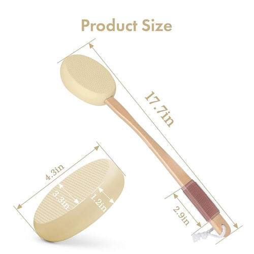 AmazerBath Lotion Applicator for Back, 4 Replacement Pads - Image 2