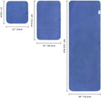 POLYTE 430 GSM Microfiber Quick Dry Lint Free Oversize Bath Towel Set, 6 Piece - Image 2