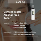 COSRX Alcohol-Free Cica Toner, 150ml / 5.07 fl.oz | Spray-type Korean Toner - Image 2