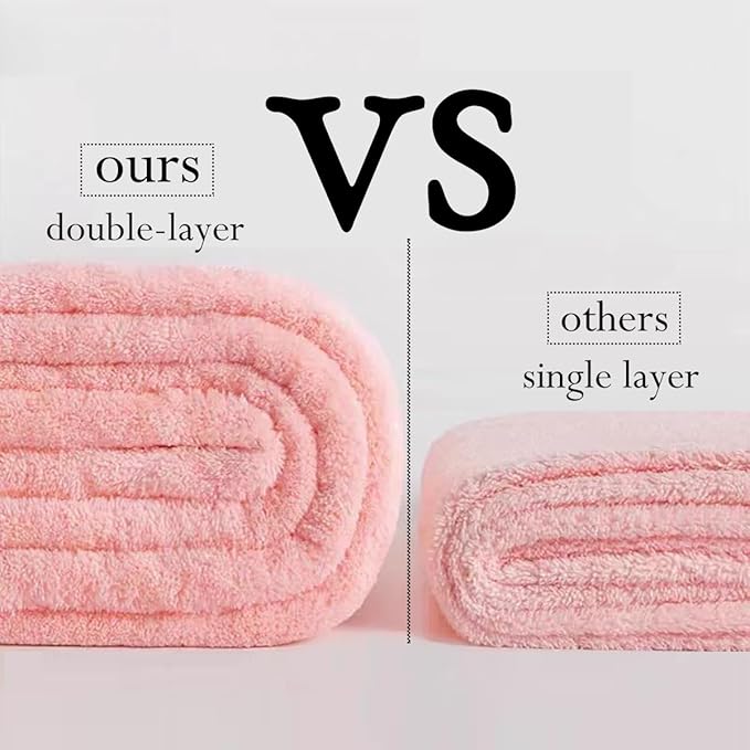 Microfiber Hair Drying Towel Wrap - Image 9