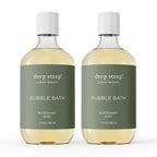 Deep Steep Bubble Bath, Rosemary Mint 17 oz – Hypoallergenic, Clinically Tested by DeepSteep