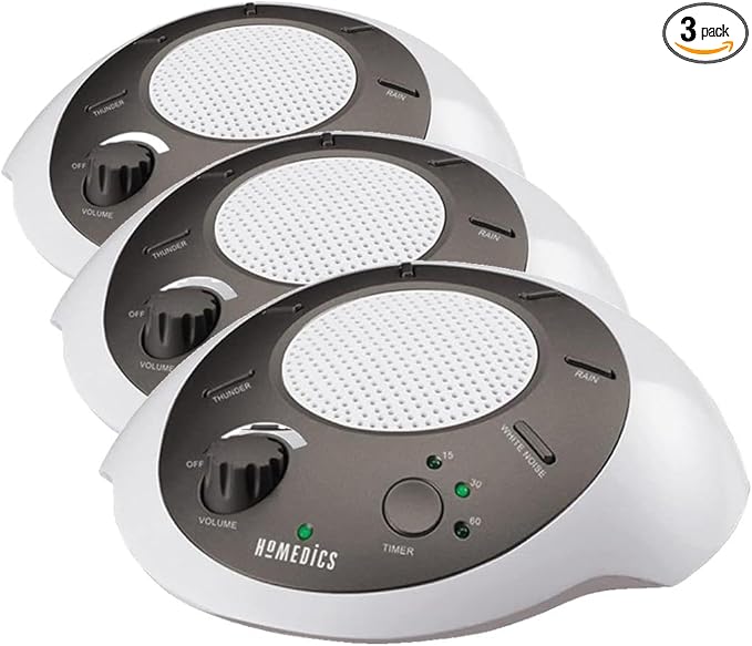 Homedics SoundSleep White Noise Sound Machine, Small Travel Sound Machine by Homedics