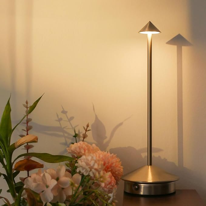 2 Pack Cordless LED Table Lamp, Rechargeable 5200mAH Battery Operated Lamp - Image 6