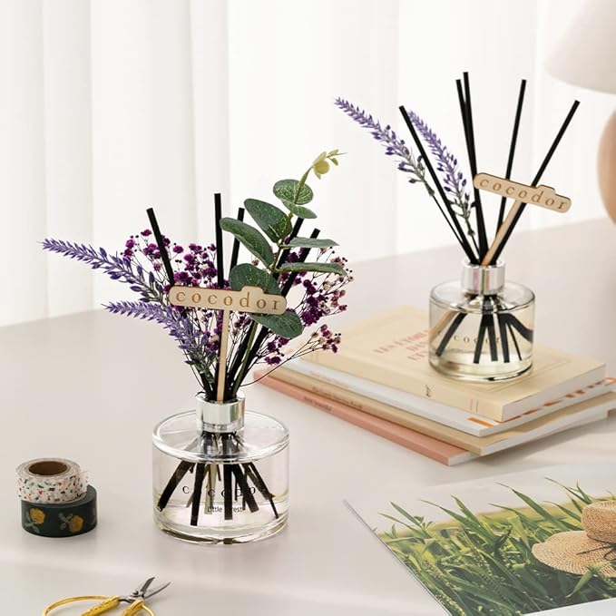 COCODOR Lavender Reed Diffuser/April Breeze/6.7oz/1Pack / Home Fragrance Scent - Image 7