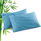 Pillowcases Queen Size 2 Pack, Viscose Cooling Pillow Cases by JamRest