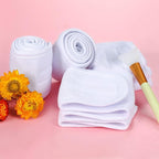 Facial Spa Headbands 4 PCS, Makeup Shower Bath Wrap Sport Headband Terry Cloth - Image 4