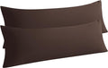 NTBAY Body Pillow Cases Set of 2, 2 Pack Brushed Microfiber 20x54 Inches by NTBAY
