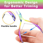Cuticle Trimmer Cuticle Nippers, Durable Cuticle Cutter, Salon Toe Nail Cuticle - Image 3