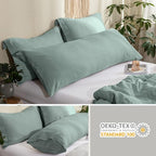 Simple&Opulence Body Pillow Cover 20" x 54", 100% Pure Linen, Ultra Soft and - Image 5