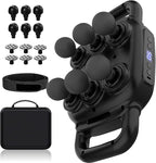 UFFAE Six Head Massage Gun, 50 Intensity Levels & 9 Massage Modes, Equipped by UFFAE