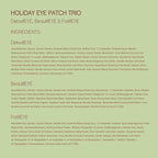 Pixi Beauty Holiday Eye Patch Trio | 3 Single Use Eye Patches - Image 8