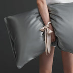 DOWNSTORIA Satin Body Pillow Cover Similar to Silk Body Pillow Pillowcase 1 Pack - Image 5