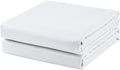 2-Pack Cotton Full Flat Sheet Only, 600 Thread Count 100% Egyptian Cotton Top by ZaizaiHome