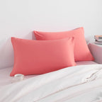 NTBAY Standard Pillow Cases Set of 2, 2 Pack Brushed Microfiber 20x26 Pillow - Image 2