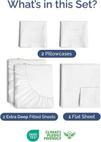Extra Deep Split King Sheet Set - Image 2