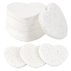 50-Count Facial Sponges Compressed, 100% Natural Cellulose Face Sponge by Mainlyrunmakeupsuppliers