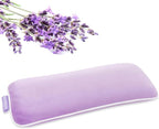 Lavender Weighted Eye Pillow for Yoga, Microwavable Moist Heat Eye Compress Mask by Comfheat